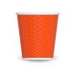 3614300011177-Les Artistes Timeless - Tasse en porcelaine nid d'abeille - 80 ml - orange-P_405230179_1-0