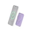 3571211524793-BIGBEN Connected - Banque d'alimentation - magnetic MagSafe wireless, Qi - 5000 mAh - 10 Watt - 2 connecteurs de sorti-P_405231862_4-5