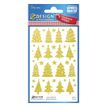 4004182541227-Avery - 38 stickers en sachet - 160x83x1 - étoiles et sapins dorés-P_405232073_1-0