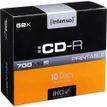 4034303010882-Intenso - 10 x CD-R - 700 Mo (80 min) 52x - surface imprimable par jet d'encre - boîtier -P_405232618_1-0