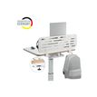 4002432138456-Leitz Ergo - Pegboard desk organizer - 2 crochets - carte MDF - blanc-P_405233192_2-0