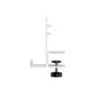 4002432138456-Leitz Ergo - Pegboard desk organizer - 2 crochets - carte MDF - blanc-P_405233192_4-2