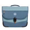 0404052342116-Cartable scolaire Léo - 38 cm - 2 compartiments - bleu - Biopic--0