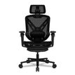 4710483778070-Fauteuil gamer Speeder - accoudoirs réglables - appui-tête intégré - noir-P_405239834_2-1