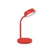 MAULabby - Lampe de bureau - LED - 4.7 W - classe E - lumière blanche chaude - rouge