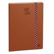 3371010532346-Agenda Année Civile - MINISTRE FR - Couverture Paco avec élastique - Noisette - 16x24 cm - Semainier - 13 mois de décembre à déc--0