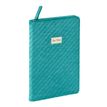 3371010531622-Agenda Année Civile - MINISTRE FR avec répertoire - Couverture Colette avec zip - Vert émeraude -16x24 cm - Semainier - 14 mois de décembre à ja--0
