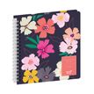 3371010532117-Agenda Année Civile - EXECUTIF SPIRALÉ FR - Couverture Daisy - Sauvage - 16x16 cm - Semainier - 13 mois de décembre à déc--0