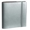 3371010523771-Agenda Année Civile - TIME&LIFE MEDIUM FR avec répertoire - Couverture Cassandra avec élastique - Argent - 16x16 cm - Semainier - 13 mois de décembre à déc--0