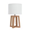 3361410150493-Lampe de Bureau BECKER - bois et tissu  blanc-P_405243319_1-0