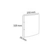 3130630541622-Exacompta - Classeur 2 Anneaux 15mm Polypropylène Opak - Format A4 - Bleu Foncé-P_405243378_1-5
