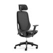 3760388581283-Fauteuil de bureau ELLE - accoudoirs - appuie-tête - noir-P_405243488_1-0