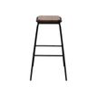 3660141962680-Lot de 2 tabourets hauts OSLO - pieds noirs - assise en bois-P_405243626_3-2