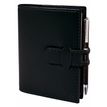 3371010175239-Agenda Année Civile - MINI 2 DAYS PRESTIGE FR - Couverture Soho avec Porte-mine - Noir -7x10 cm - 2 jours par page - 12 mois de de janvier à déc--0