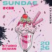 3700368835524-Calendrier 2026 BLUE ART EDITIONS "Sundae" Studio Bewan 30 X 30 cm--0