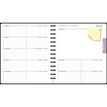 3660942088404-Agenda de bureau Sophie Adde Lady 18S spiralé - 1 semaine sur 2 pages - 15 x 17 cm - Fleurs - Exacompt--5