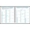 3660942088404-Agenda de bureau Sophie Adde Lady 18S spiralé - 1 semaine sur 2 pages - 15 x 17 cm - Fleurs - Exacompt--9