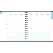 3660942088404-Agenda de bureau Sophie Adde Lady 18S spiralé - 1 semaine sur 2 pages - 15 x 17 cm - Fleurs - Exacomp--11