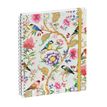 3660942088763-Agenda de bureau Sophie Adde Lady 20S spiralé - 1 semaine sur 2 pages - 15 x 21 cm - Oiseaux - Exacomp--0