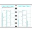 3660942088763-Agenda de bureau Sophie Adde Lady 20S spiralé - 1 semaine sur 2 pages - 15 x 21 cm - Oiseaux - Exacom--10