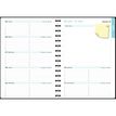 3660942088763-Agenda de bureau Sophie Adde Lady 20S spiralé - 1 semaine sur 2 pages - 15 x 21 cm - Oiseaux - Exacom--11