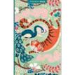 3494150175034-Agenda 10x16cm 12 mois Aquarupella - Tigre et paon--0