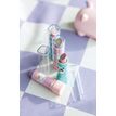 8422593121146- Gomme fantaisie Licorne en forme de rouge à lèvres -  accessoire scolaire Back 2 Fun --2
