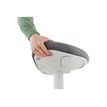 4002432138401-Leitz Ergo Active - Tabouret - ergonomique - triangulaire - pivotant - tissu recyclé à 1-P_405245712_4-5