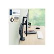 4002432134687-Leitz Ergo - Kit de montage (spring-assisted dual arm) - pour 2 écrans LCD - space saving - métal - gris fonc-P_405245721_2-5
