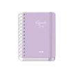 8421938519396-Dohe Serenity - Agenda - 2025-2026 - 1 jour par page - reliure à anneaux métalliques - A6 (120 x 170 mm) - 152 feuilles - violet - carton -P_405247091_2-0