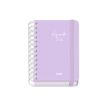 8421938519396-Dohe Serenity - Agenda - 2025-2026 - 1 jour par page - reliure à anneaux métalliques - A6 (120 x 170 mm) - 152 feuilles - violet - carton -P_405247091_3-1
