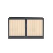3700339996100-Réhausse pour armoire à rideaux metalliques -  L120 x H43 x P43cm - corps anthracite/rid-P_405247690_2-1