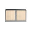 3700339996124-Réhausse pour armoire à rideaux metalliques -  L120 x H43 x P43cm - corps alu:/rideau  