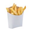 13434030040998-2000 Cornets à frites PM Kraft blanc - 130 (L) x 139 (H) mm--0