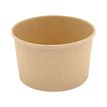 13434030026282-1000 Pots à glace Kraft brun - 95 x 80 x 50 mm --0