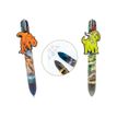 4010070669454-Depesche Vertrieb Dino World Collection - 6 crayons à bille de couleur - disponible en différents designs - orange, vert, rouge, brun, bleu, n-P_405249050_1-0