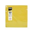 3281516220244-Pronappe - Serviette - Taille 20 x 20 cm - jetable - jaune (pack de 50)-P_405251996_1-0