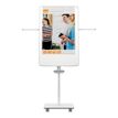 5028252632607-Nobo - Chevalet de conférence mobile - surface acier laqué magnétique - Move & Meet - 700 x 1000 mm--4