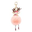 3135257904997-Porte-clés Noël Funny clips - Peluche et PU - couleurs assorties - Viquel--2