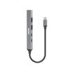 3567049001636-PORT Designs - Hub 4 ports USB-A + 1 X USB-C--0