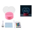8053634005547-Lampe 3D cœur 13,8 x 9,5 x 16 cm - Base tactile - Câble USB et télécommande inclus--0
