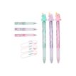 4010070701376-YLVI - Stylo gel effaçable 0,7 mm - licorne - rétractable avec gomme-P_405255367_1-0