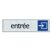 40582016-Pickup - Plaque de signalisation - 165 x 44 mm - entrée-P_4058201_1-0