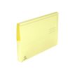 3130632479794-Exacompta Super 210 - 18 Paquets de 10 Chemises poche - jaune canari-Angle gauche-2