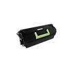 3112539619503-Cartouche laser compatible Lexmark 622 - noir - Owa K15777OW-Angle droit-0
