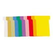 Exacompta - 100 Fiches en T - Taille 1,5 - coloris assortis - carton de 10 étuis