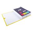 3130632026493-Exacompta - 10 Chemises extensibles à sangle - jaune-Angle gauche-2