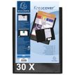 3130631435012-Exacompta Kreacover - 30 Chemises de présentation personnalisables - A4 - noir--0