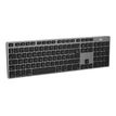 3303170091470-T'nB iClick - clavier sans fil Azerty pour Mac - gris-Angle gauche-0