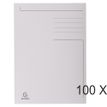 3130635448193-Exacompta Forever - 100 Chemises imprimées - 280 gr - gris--0
